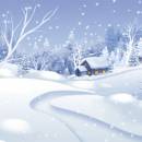 Morning Snowfall Wallpaper freeware screenshot