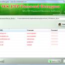 WS_FTP Password Decryptor freeware screenshot