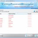 Twitter Password Decryptor freeware screenshot