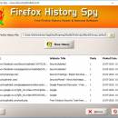 History Spy for Firefox freeware screenshot