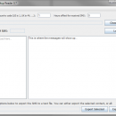 SMS Backup Reader freeware screenshot