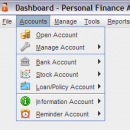 Personal Finance Assistant freeware screenshot