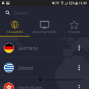 CyberGhost VPN Basic for Android freeware screenshot
