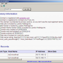 DomainHostingView freeware screenshot