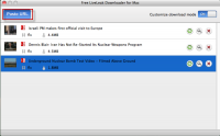 Free LiveLeak Downloader for Mac freeware screenshot