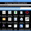 S2 Recovery Tools for Microsoft Word freeware screenshot