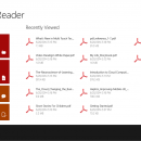 Adobe Reader Touch freeware screenshot