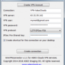 WinVPNconnector freeware screenshot