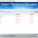 Password Decryptor for Safari freeware screenshot
