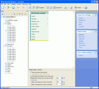 Sothink DHTML Menu Builder Free Version freeware screenshot