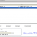 PDFdu Free Text To PDF Converter freeware screenshot