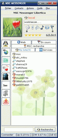 MSC Messenger freeware screenshot