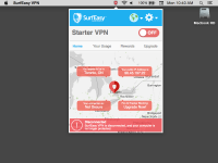 SurfEasy VPN for Mac freeware screenshot