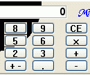 Mini Calculator freeware screenshot