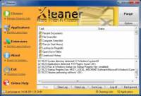 Xleaner portable freeware screenshot