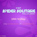 spider solitaire, 2 suit freeware screenshot