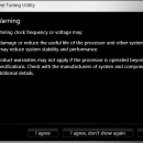 Intel Extreme Tuning Utility freeware screenshot