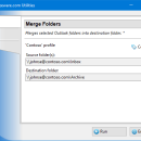 Merge Folders for Outlook freeware screenshot