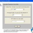 Pregnancy Calculator freeware screenshot