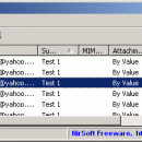 OutlookAttachView freeware screenshot