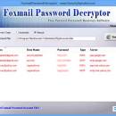 Foxmail Password Decryptor freeware screenshot