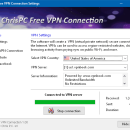 ChrisPC Free VPN Connection freeware screenshot