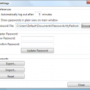 MyPadlock Password Manager freeware screenshot
