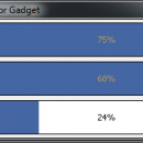 Disk Monitor Gadget freeware screenshot