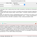 Paranoia Text Encryption for Mac freeware screenshot
