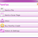 PamFax freeware screenshot