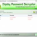 Password Decryptor for Digsby freeware screenshot