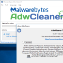 AdwCleaner freeware screenshot