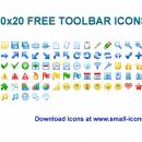 20x20 Free Toolbar Icons freeware screenshot