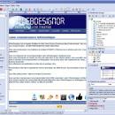 XWebDesignor freeware screenshot