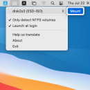 Hasleo NTFS for Mac freeware screenshot