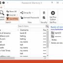 Password Memory 2010 freeware screenshot