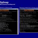 ZipSnap freeware screenshot