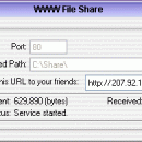 WWW File Share freeware screenshot