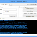 SysMate - Hosts File Walker freeware screenshot