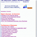 Shareware Authors Resource Guide freeware screenshot