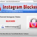 Instagram Blocker freeware screenshot