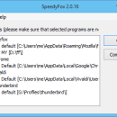 SpeedyFox freeware screenshot