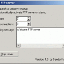 icipici FTP server freeware screenshot