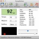 TempoPerfect Metronome Free for Mac freeware screenshot