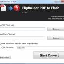 FlipBuilder PDF to Flash freeware screenshot