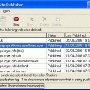 Web Site Publisher freeware screenshot