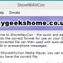 ShoreWAVConv freeware screenshot