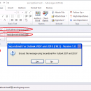 SecureEmail for Outlook 2010 freeware screenshot