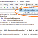 Office Programming Helper Indent VB Code freeware screenshot
