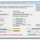 SSD Tweaker freeware screenshot